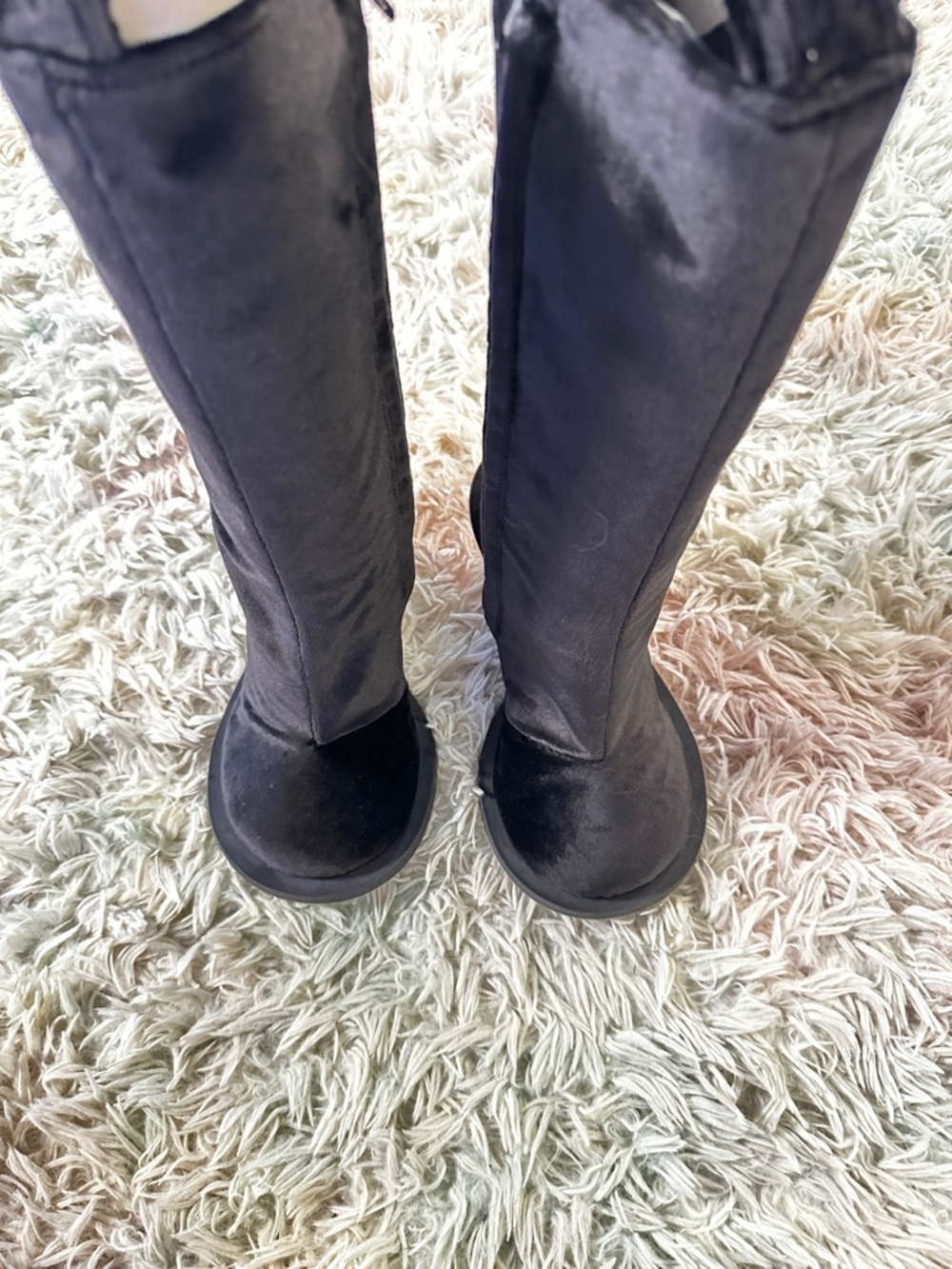 NWT Yume Yume Love Boot in Black Velvet Size 37 - Picture 7 of 13
